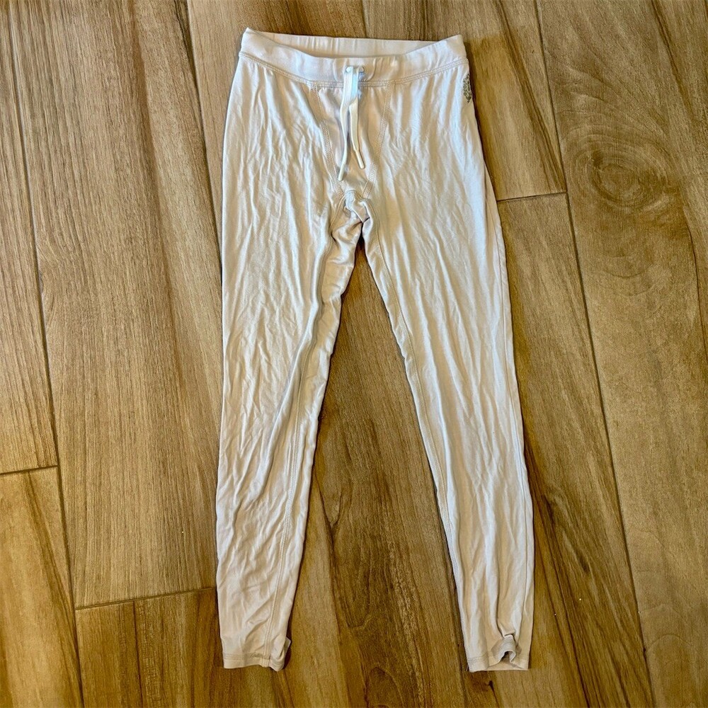 Free People Movement Leggings Womens XS Beige Thermal Base Layer